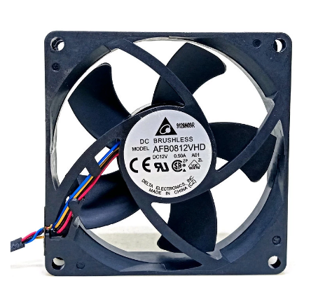 Original DELTA AFB0812VHD Cooling Fan 12V 0.3A 3.6W 3wires AFB0812VHD Fans